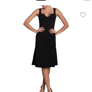 Dress the population Sammie black dress small new